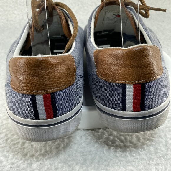 Tommy Hilfiger Boat Shoes Mens Size 10.5 TMPHERO Blue Lace Up Sneakers - Picture 4 of 10